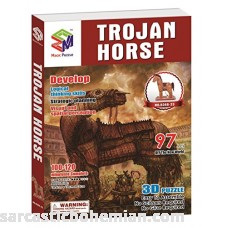 magic-puzzle Trojan Horse 3D Puzzle 119 Piece B00VMM72EC